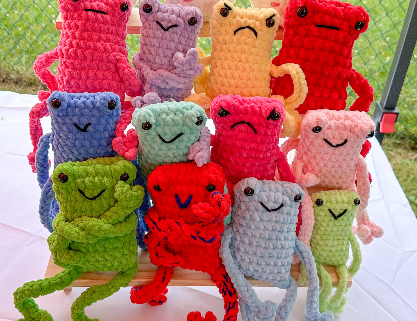 Leggy froggy | For sale | Birthday gift | Valentine gift | Baby toys | Room decor | Crochet animal | Amigurumi