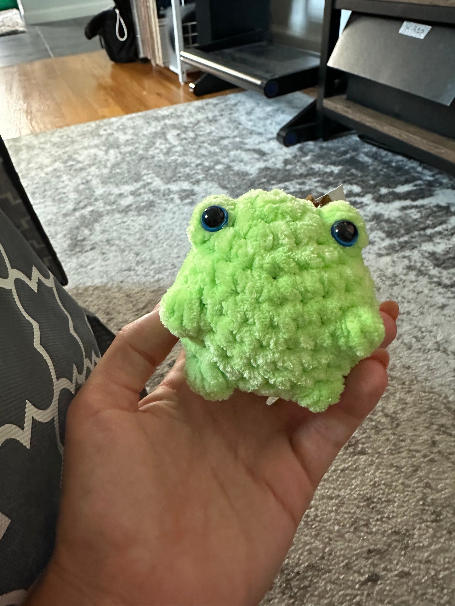 Chubby frog | For sale | Birthday gift | Valentine gift | Baby toys | Room decor | Crochet animal | Amigurumi