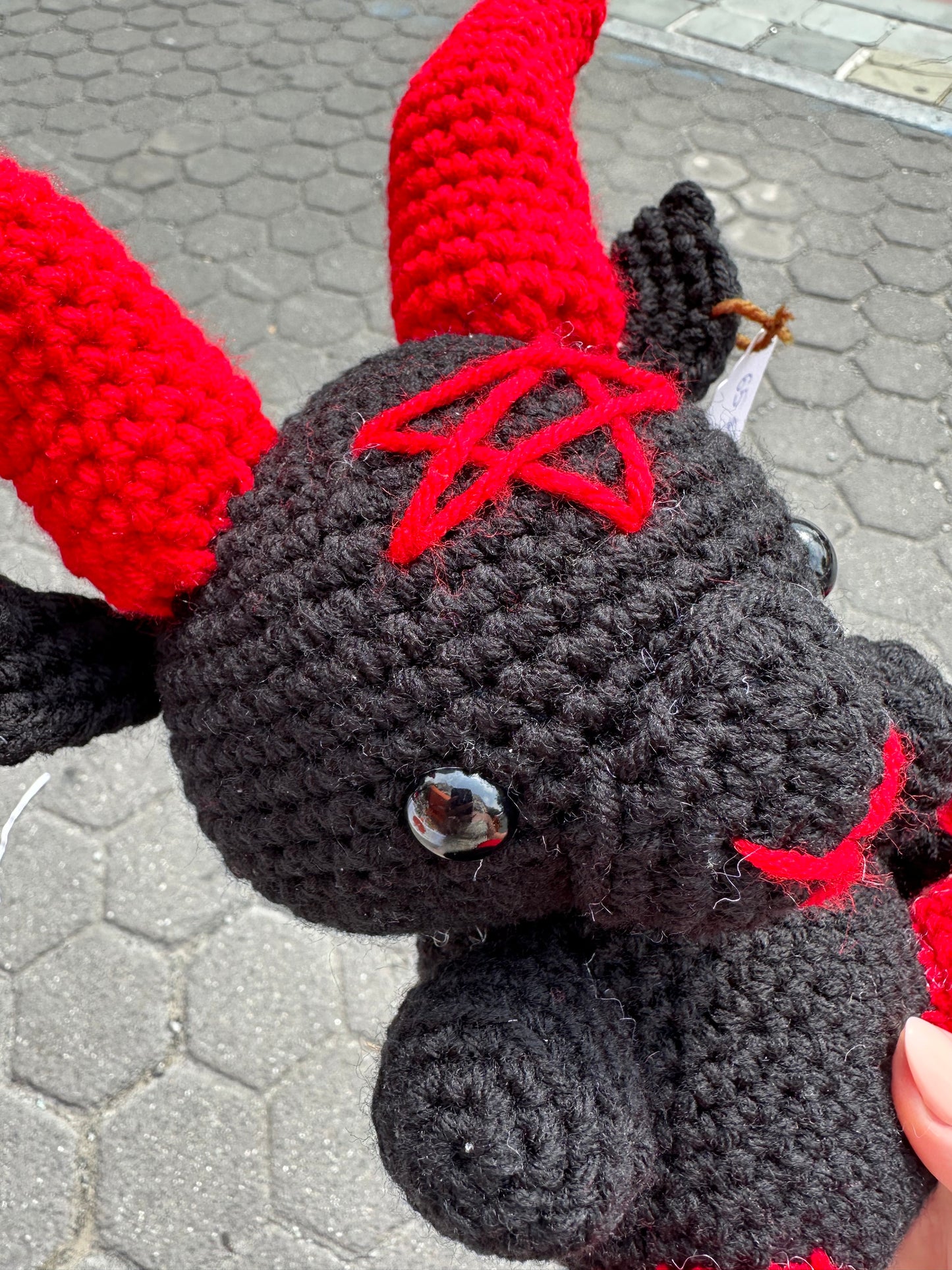 Baphomet | For sale | Birthday gift | Valentine gift | Baby toys | Room decor | Crochet animal | Amigurumi | pattern | animal | anime