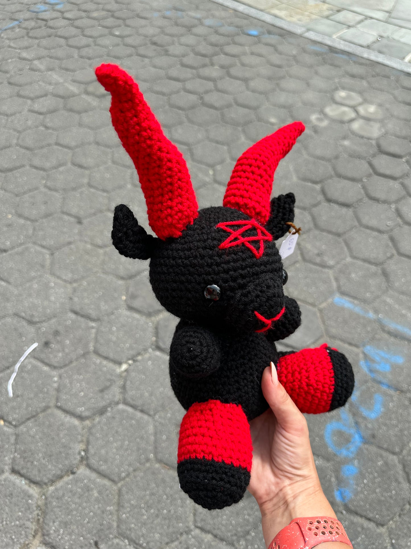 Baphomet | For sale | Birthday gift | Valentine gift | Baby toys | Room decor | Crochet animal | Amigurumi | pattern | animal | anime