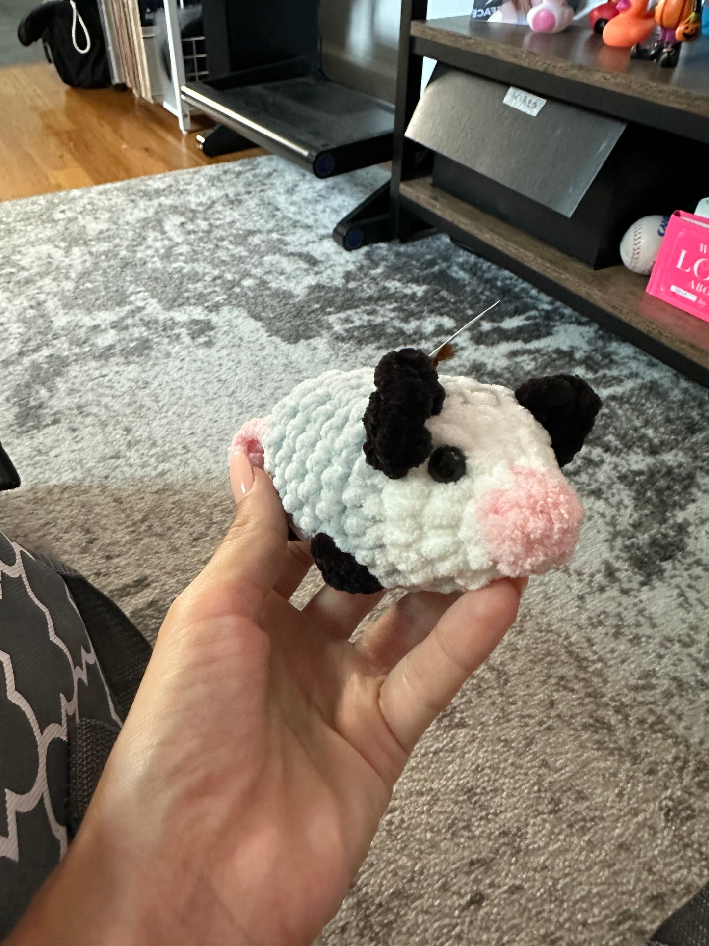 PDF-PATTERN Opossum | For sale | Birthday gift | Valentine gift | Toys | Room decor | Crochet animal | Amigurumi |Gift for kids |Pattern | gift