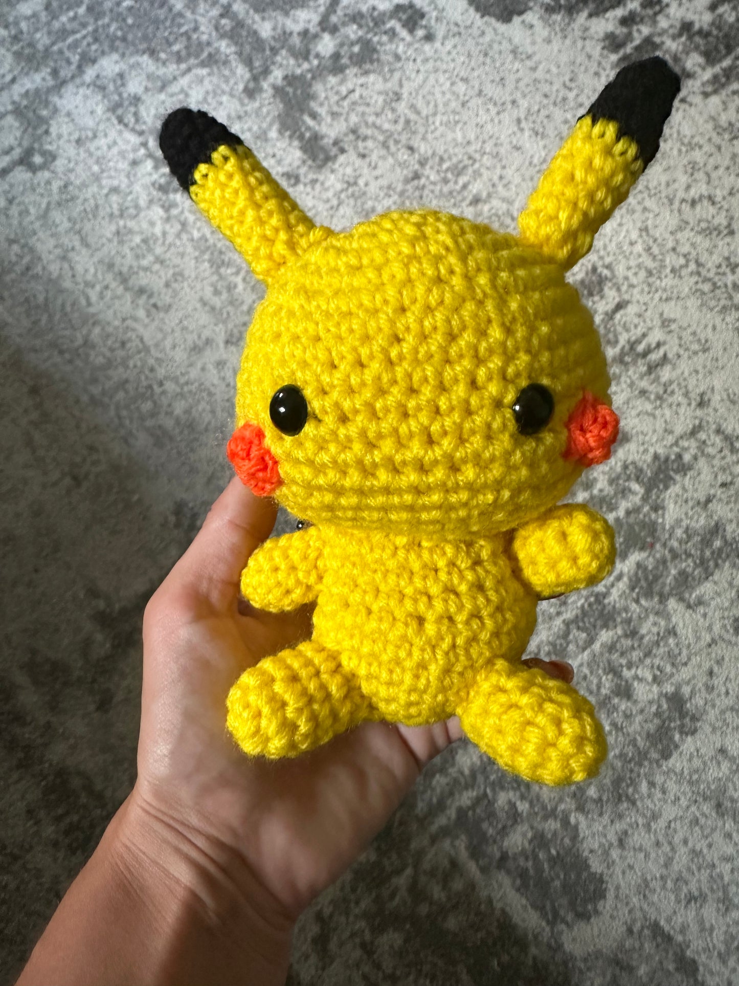 Pikachu | For sale | Birthday gift | Valentine gift | Baby toys | Room decor | Crochet animal | Amigurumi | gift | pattern | animal |anime