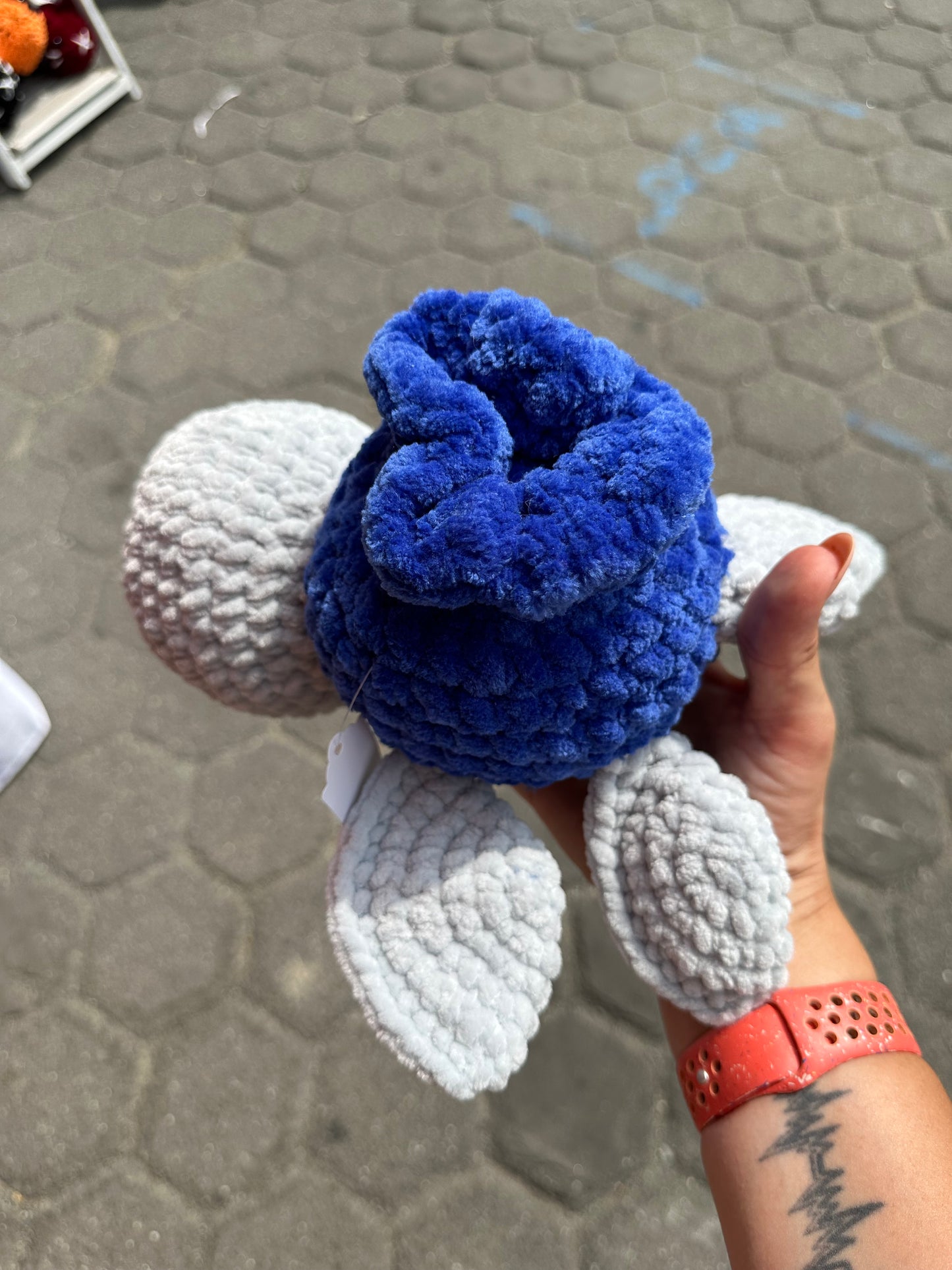 Blueberry turtle  | For sale | Birthday gift | Valentine gift | Baby toys | Room decor | Crochet animal | Amigurumi | Under see | See animal | anime