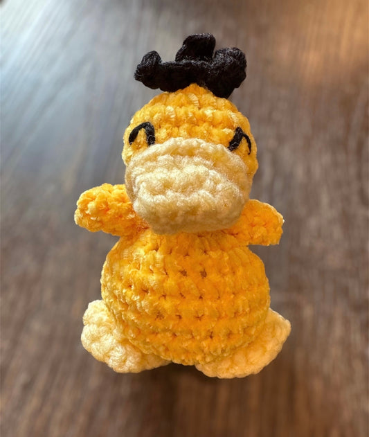 Psyduck | For sale | Birthday gift | Valentine gift | Baby toy | Room decor | Crochet animal | Amigurumi | Pokémon | crochet pattern