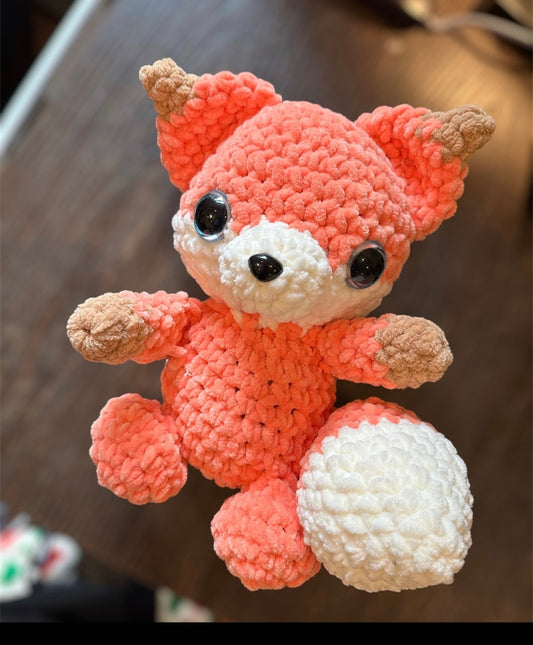 Foxy | For sale | Birthday gift | Valentine gift | Baby toys | Room decor | Crochet animal | Amigurumi