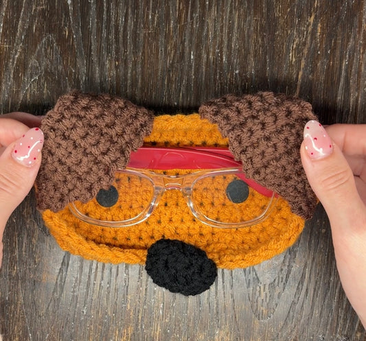 Glass holder  | For sale | Birthday gift | Valentine gift | Baby toys | Room decor | Crochet animal | Amigurumi | Under see | See animal